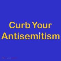 Curb Your Antisemitism Stand Against Hate And Discrimination  Bag