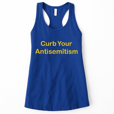 Curb Your Antisemitism Stand Against Hate And Discrimination  Womens Tank Top