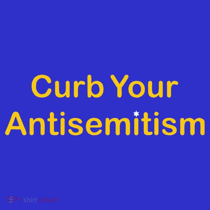Curb Your Antisemitism Stand Against Hate And Discrimination  Toddler Sweatshirt