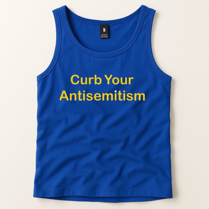 Curb Your Antisemitism Stand Against Hate And Discrimination  Tank Top