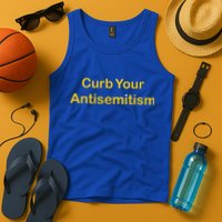 Curb Your Antisemitism Stand Against Hate And Discrimination  Tank Top
