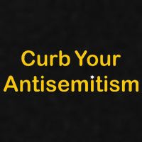 Curb Your Antisemitism Stand Against Hate And Discrimination Ladies PosiCharge Tri-Blend Wicking Tank