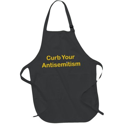 Curb Your Antisemitism Stand Against Hate And Discrimination Apron
