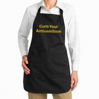 Curb Your Antisemitism Stand Against Hate And Discrimination Apron