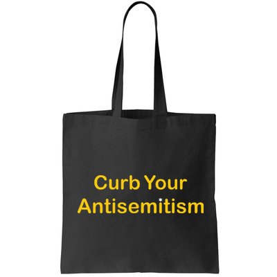 Curb Your Antisemitism Stand Against Hate And Discrimination Bag