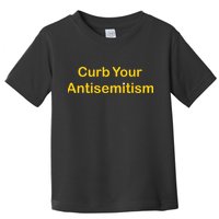 Curb Your Antisemitism Stand Against Hate And Discrimination Toddler T-Shirt