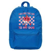 Cardiology You Are The Lub To My Dub Valentines Day Nurse Gift 16 in Basic Backpack