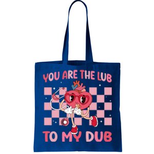 Cardiology You Are The Lub To My Dub Valentines Day Nurse Gift Tote Bag