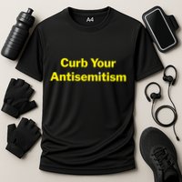 Curb Your Antisemitism Stand Against Hate And Discrimination Performance Shirt