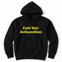 Curb Your Antisemitism Stand Against Hate And Discrimination Hoodie