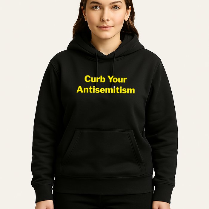 Curb Your Antisemitism Stand Against Hate And Discrimination Hoodie