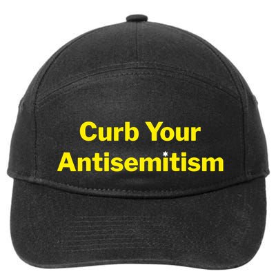 Curb Your Antisemitism Stand Against Hate And Discrimination 7-Panel Snapback Hat