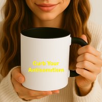 Curb Your Antisemitism Stand Against Hate And Discrimination Mug