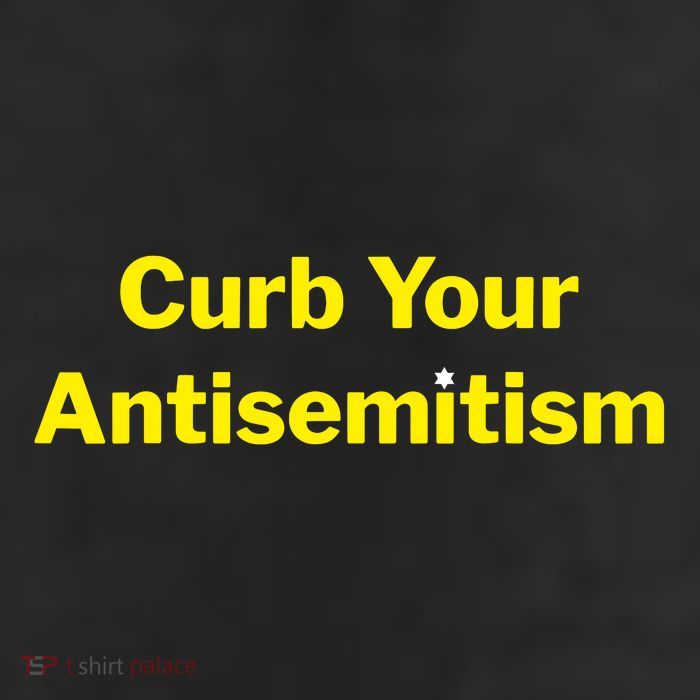 Curb Your Antisemitism Stand Against Hate And Discrimination 11oz C Handle Ceramic Mug