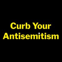 Curb Your Antisemitism Stand Against Hate And Discrimination Drawstring Bag