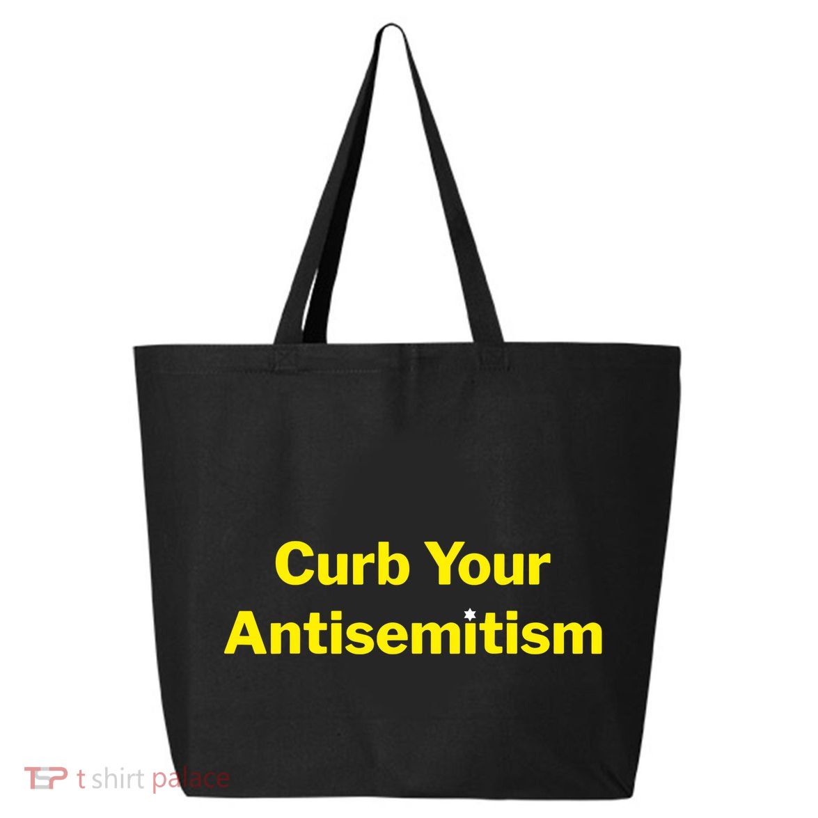 Curb Your Antisemitism Stand Against Hate And Discrimination 25L Jumbo Tote