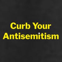 Curb Your Antisemitism Stand Against Hate And Discrimination 25L Jumbo Tote