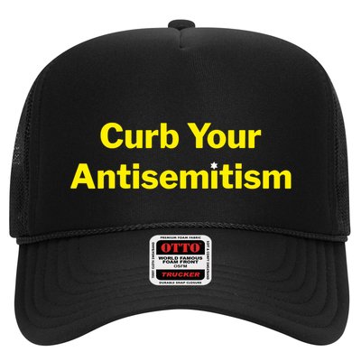 Curb Your Antisemitism Stand Against Hate And Discrimination Trucker Hat