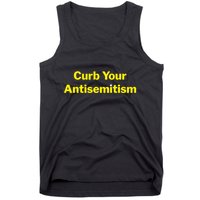Curb Your Antisemitism Stand Against Hate And Discrimination Tank Top