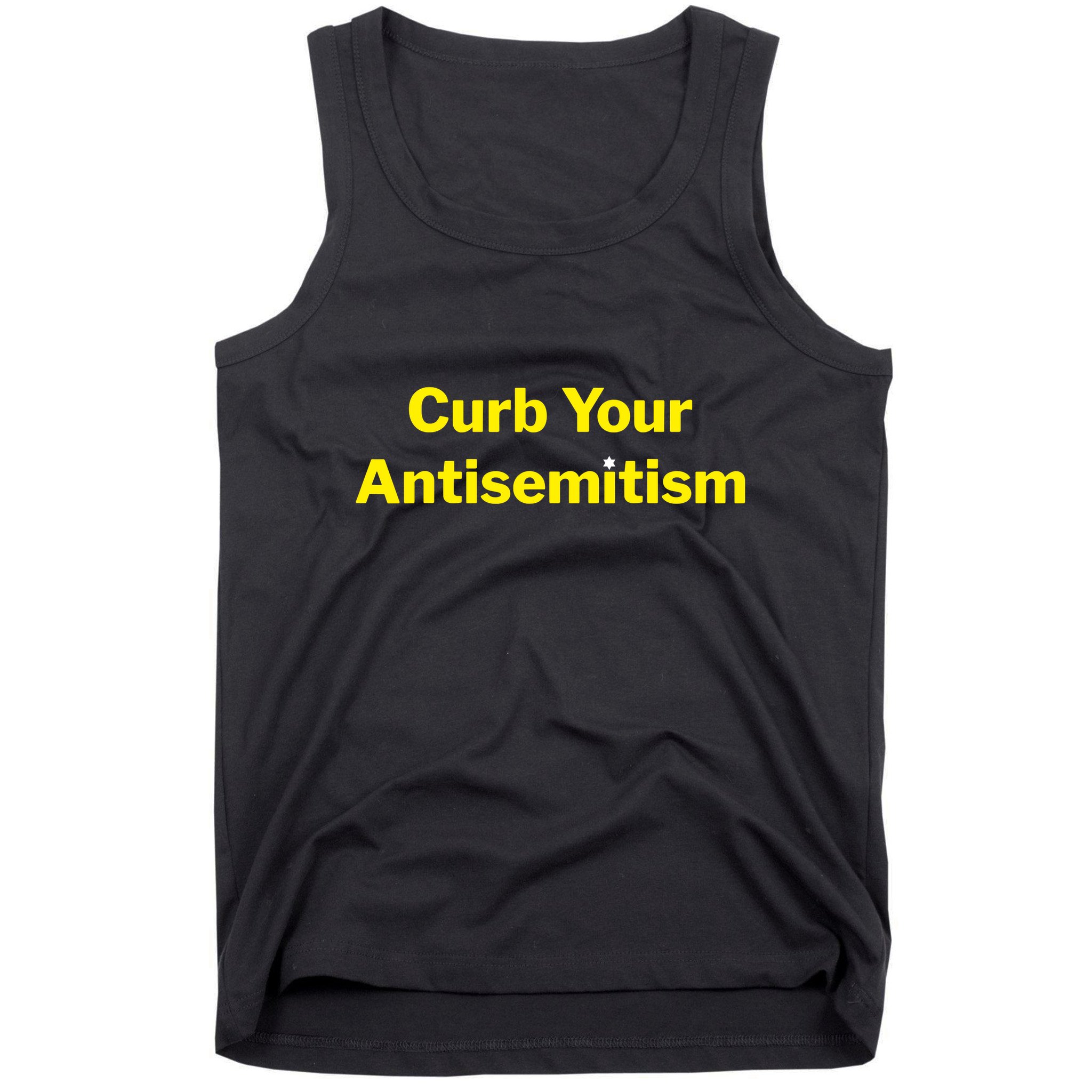 Curb Your Antisemitism Stand Against Hate And Discrimination Tank Top
