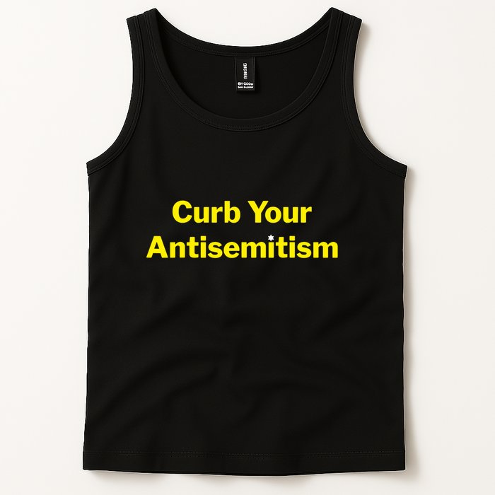 Curb Your Antisemitism Stand Against Hate And Discrimination Tank Top