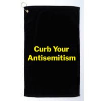 Curb Your Antisemitism Stand Against Hate And Discrimination Golf Towel