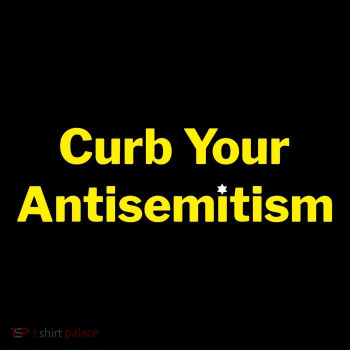 Curb Your Antisemitism Stand Against Hate And Discrimination Visor