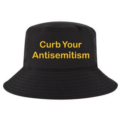 Curb Your Antisemitism Stand Against Hate And Discrimination Cool Comfort Performance Bucket Hat