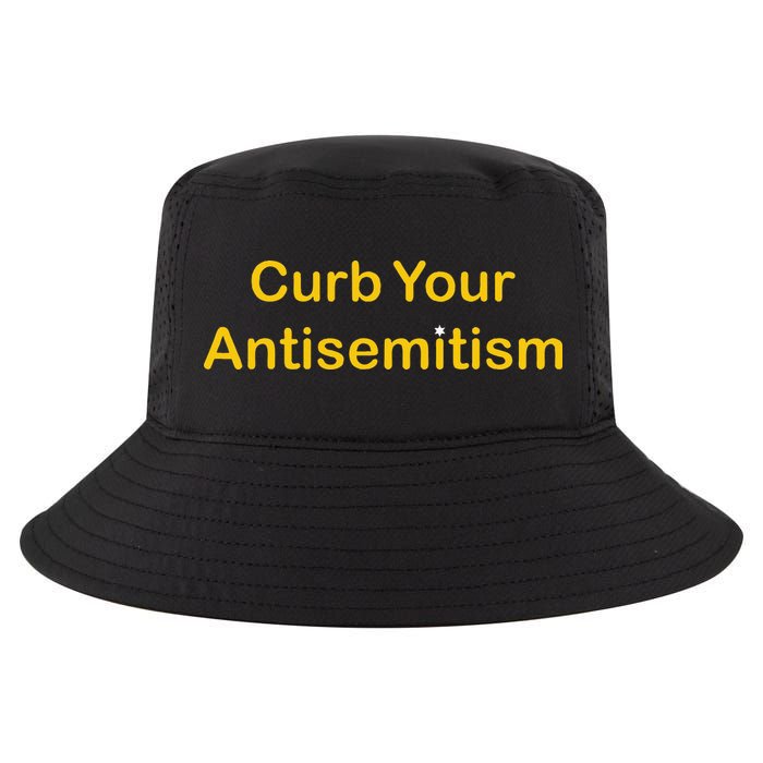 Curb Your Antisemitism Stand Against Hate And Discrimination Cool Comfort Performance Bucket Hat