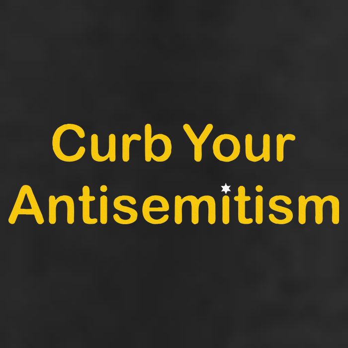 Curb Your Antisemitism Stand Against Hate And Discrimination Cool Comfort Performance Bucket Hat
