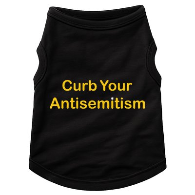 Curb Your Antisemitism Stand Against Hate And Discrimination Doggie Tank