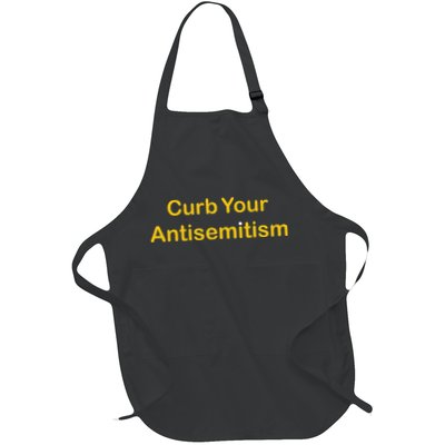 Curb Your Antisemitism Stand Against Hate And Discrimination Apron