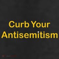 Curb Your Antisemitism Stand Against Hate And Discrimination Adult Drive Performance Visor
