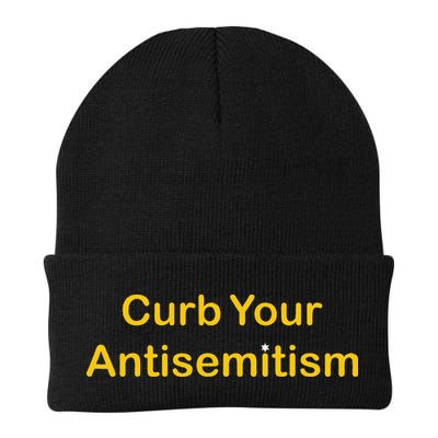 Curb Your Antisemitism Stand Against Hate And Discrimination Beanie
