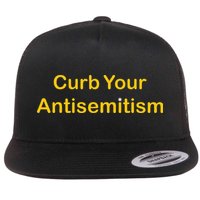 Curb Your Antisemitism Stand Against Hate And Discrimination Flatbill Hat