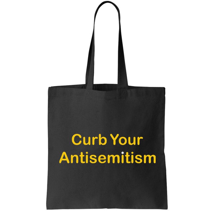 Curb Your Antisemitism Stand Against Hate And Discrimination Bag