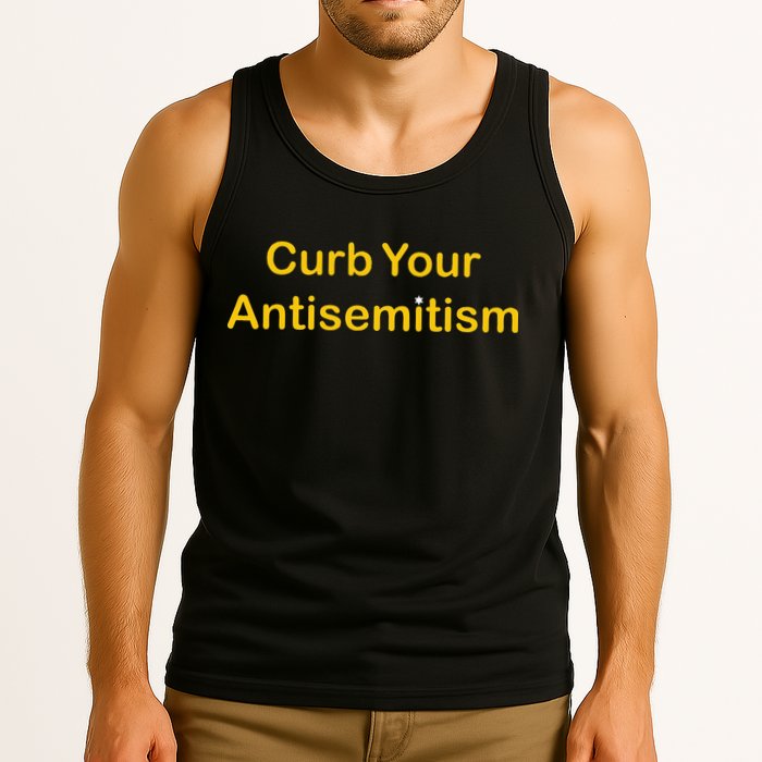 Curb Your Antisemitism Stand Against Hate And Discrimination Tank Top