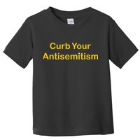 Curb Your Antisemitism Stand Against Hate And Discrimination Toddler T-Shirt