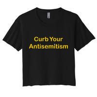 Curb Your Antisemitism Stand Against Hate And Discrimination Crop Top