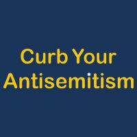 Curb Your Antisemitism Stand Against Hate And Discrimination Infant Baby Jersey Bodysuit