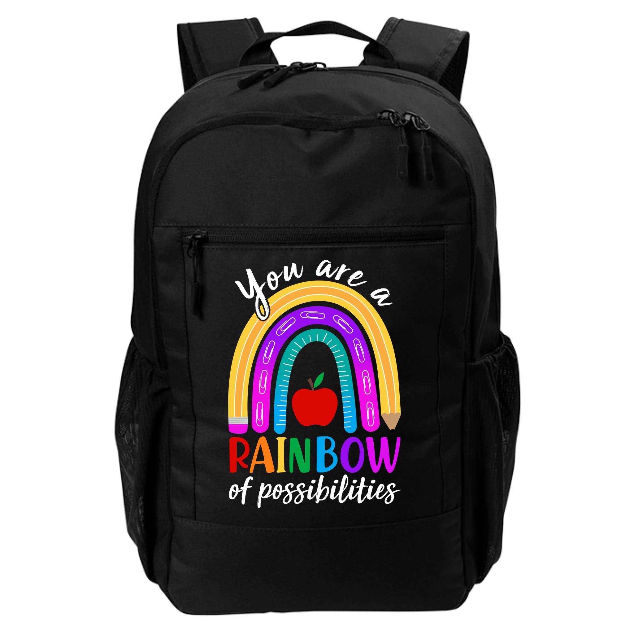 Cute You Are A Rainbow Of Possiblities Back To School Rainbow Backpack