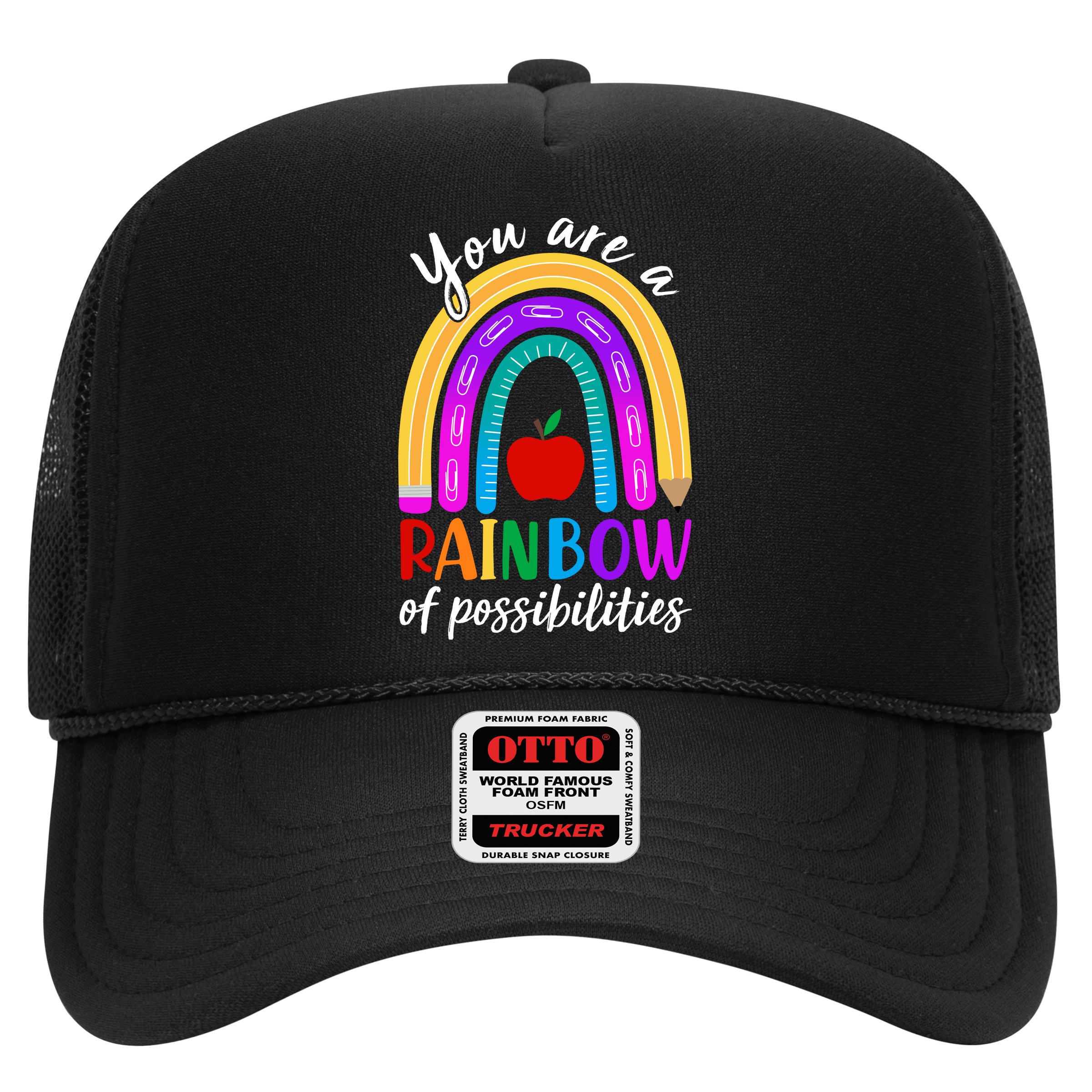 Cute You Are A Rainbow Of Possiblities Back To School Rainbow Hat