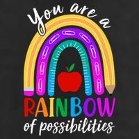 Cute You Are A Rainbow Of Possiblities Back To School Rainbow Hat