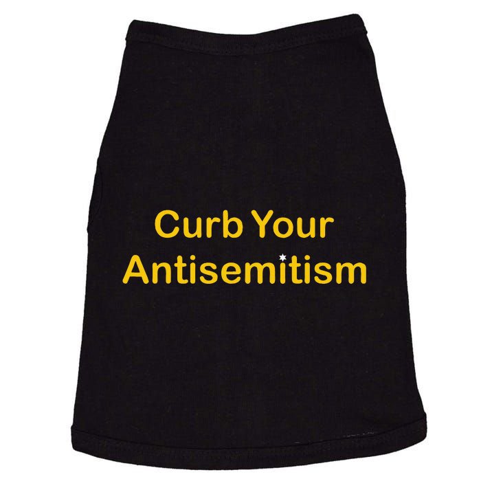 Curb Your Antisemitism Stand Against Hate And Discrimination Doggie Tank