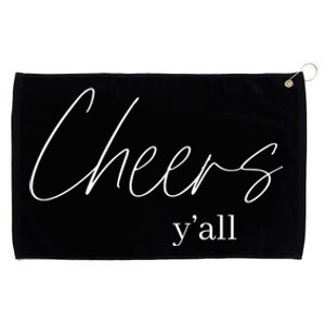 Cheers YAll Bachelorette Party New Years Eve Funny Gift Funny Gift Grommeted Golf Towel