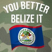 Cute You Better Belize It Legacy Tie Dye Trucker Hat