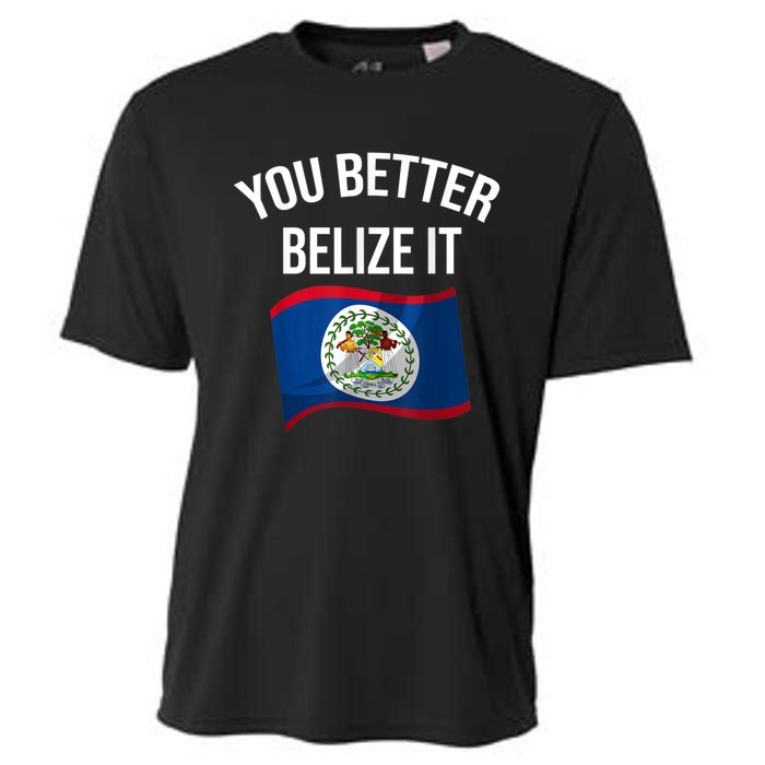 Cute You Better Belize It Cooling Performance Crew T-Shirt