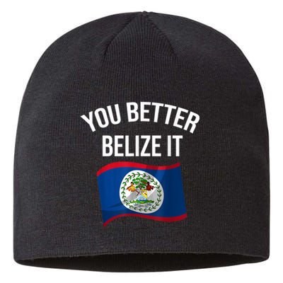 Cute You Better Belize It Sustainable Beanie