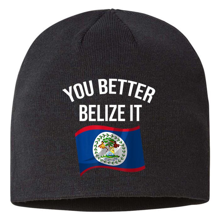 Cute You Better Belize It Sustainable Beanie