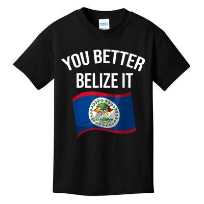 Cute You Better Belize It Kids T-Shirt